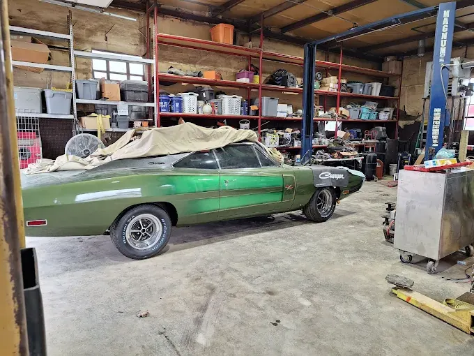 Shop interior at Auburn Tire & Sales