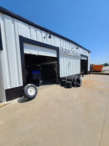 Tires and service bay at Auburn Tire & Sales